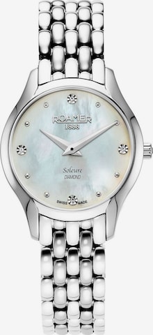 Roamer Analoguhr in Silber: Vorderseite