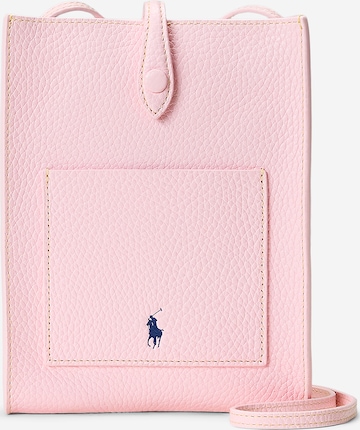 Sac à bandoulière 'PLY' Polo Ralph Lauren en rose : devant