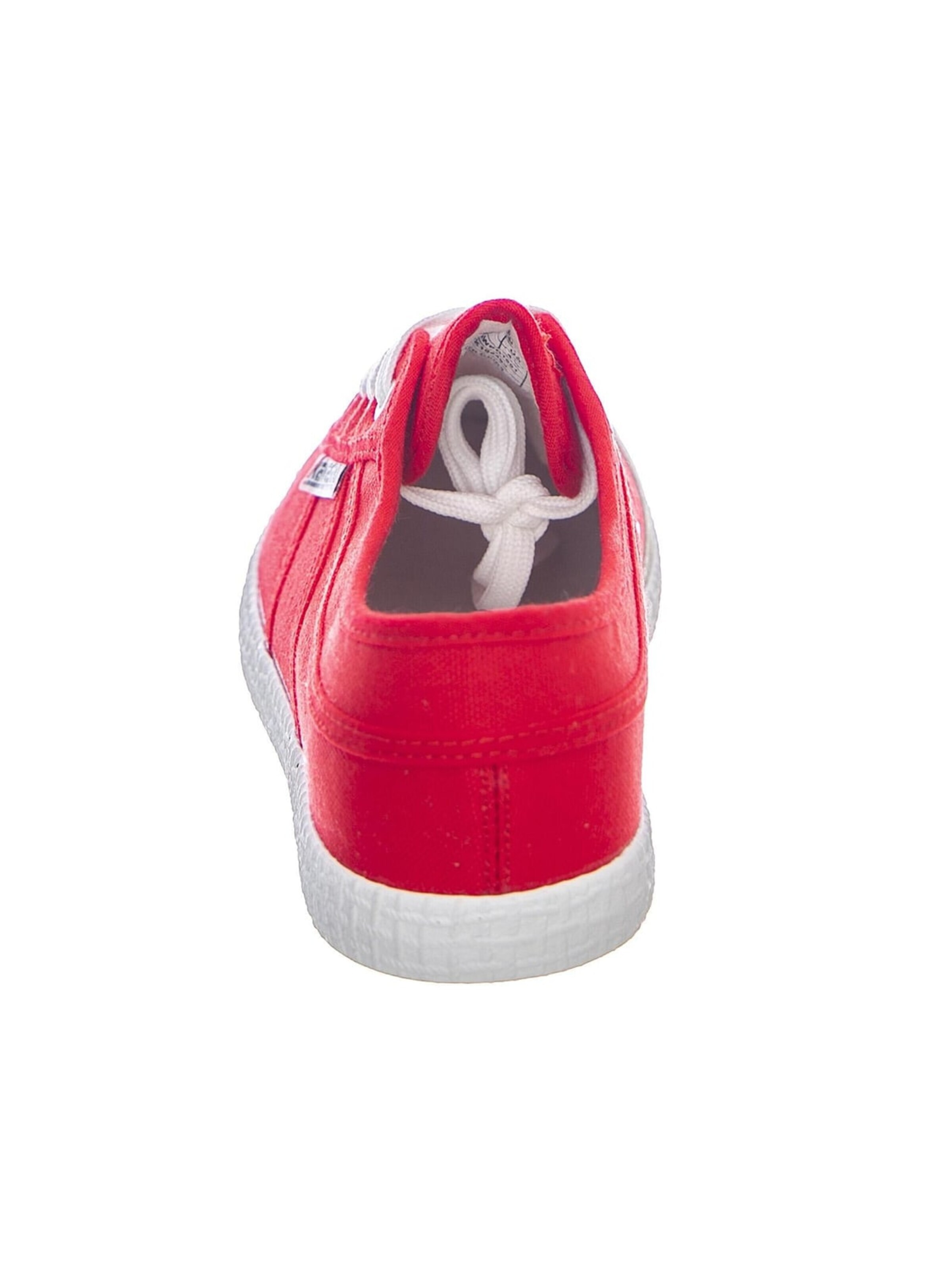 Scarpa stringata sportiva 'Basic Canvas Shoes' di KAWASAKI in rosso