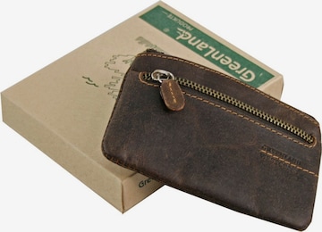 Greenland Nature Key Ring in Brown: front