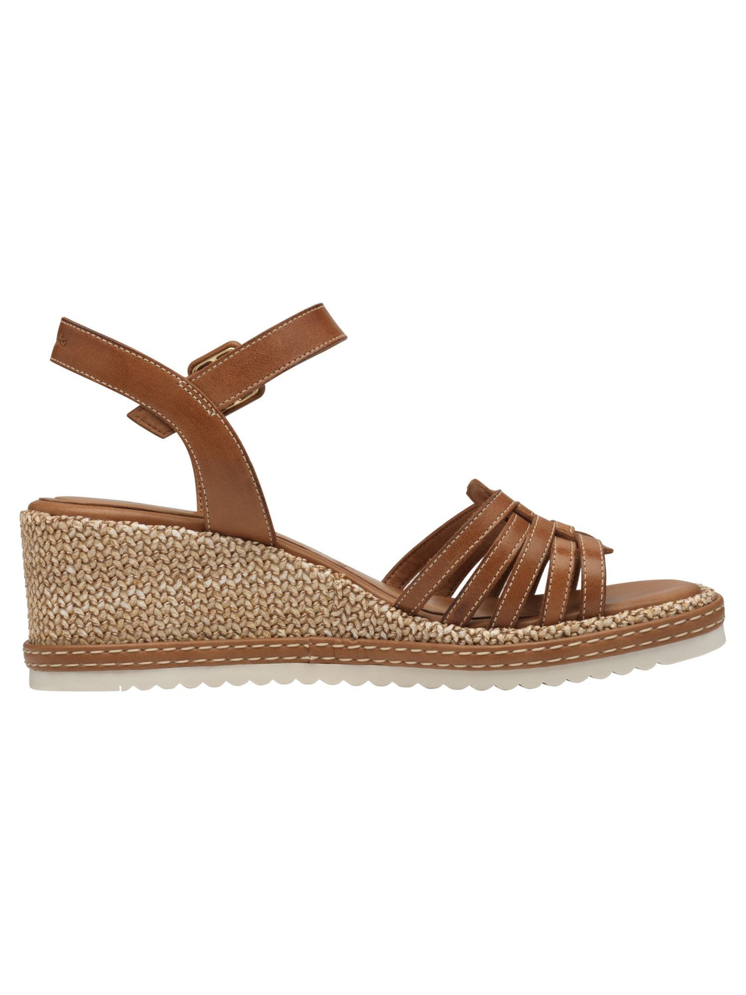 Tamaris Sandale in Braun