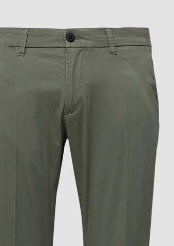 Regular Pantalon chino s.Oliver BLACK LABEL en vert
