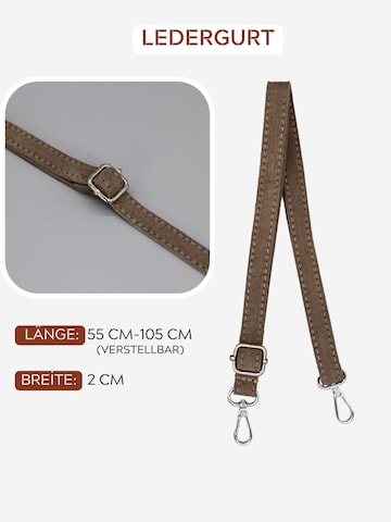 Brise Schultertasche 'Afia Suede'‌‌‌‌‌‌‌ in Grau