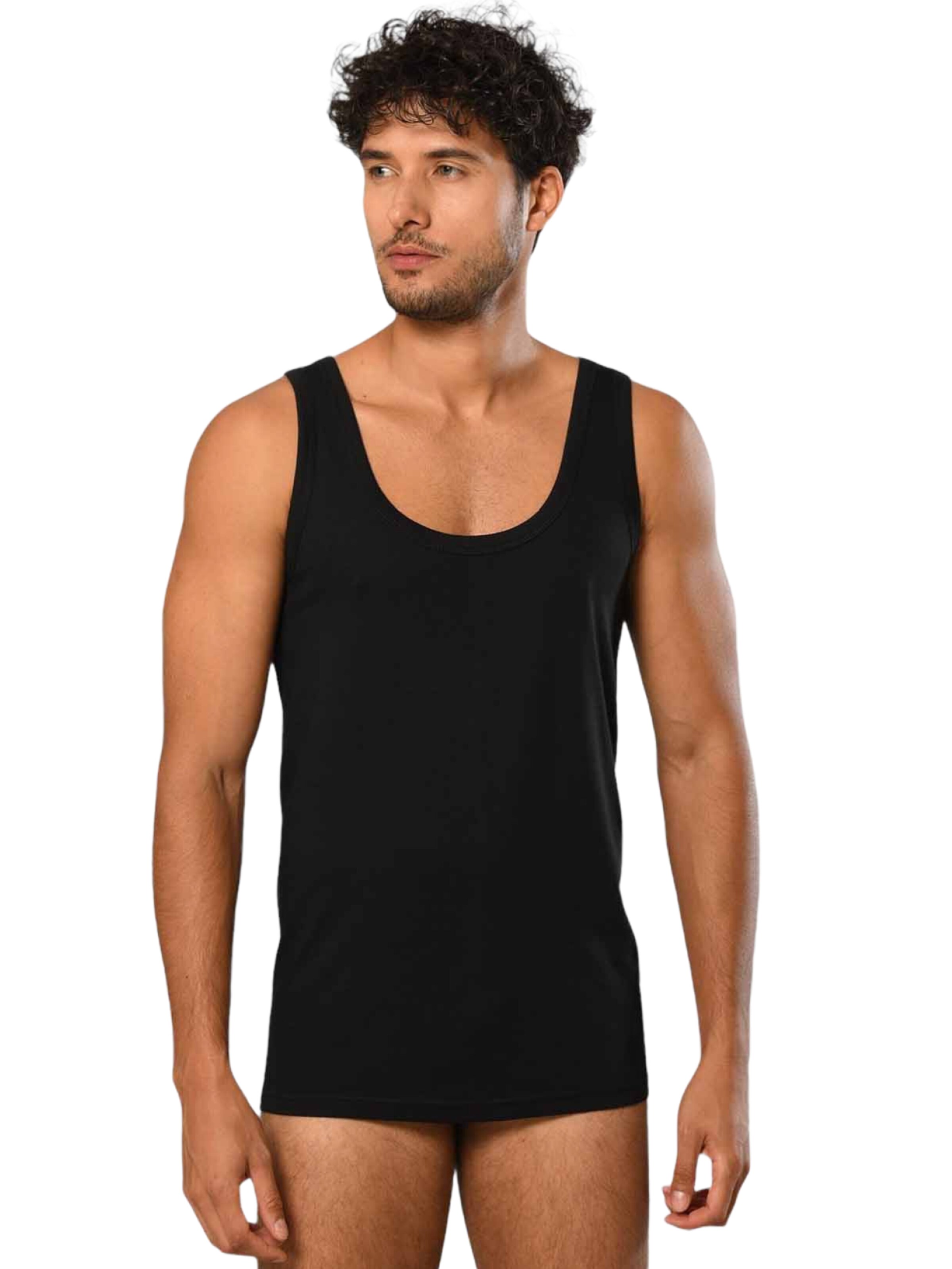 Erdem Undershirt in Black: front