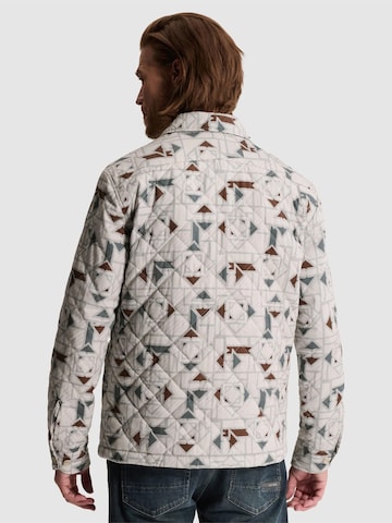 CAST IRON - Ajuste regular Camisa 'Corduroy overshirt with graphics' en beige