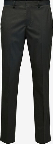 SELECTED HOMME Slim fit Pleated Pants 'Mylologan' in Green: front