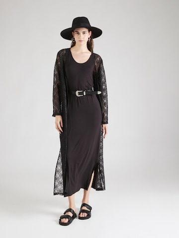 PIECES Obleka 'SOFIA' | črna barva