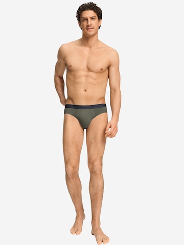 Hanro Slip ' Cotton Essentials ' in Groen