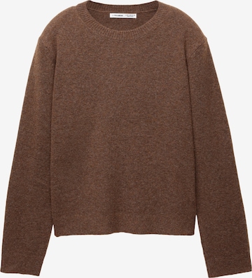 Pull-over Pull&Bear en marron : devant