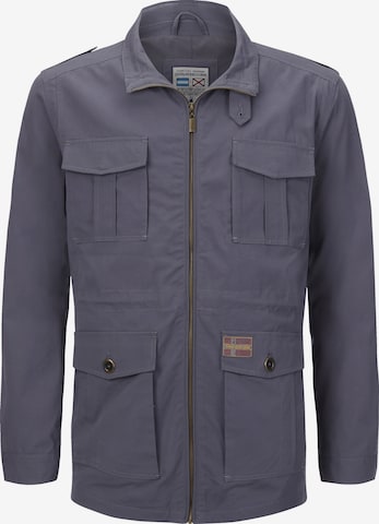 Jan Vanderstorm Between-Season Jacket ' Bror ' in Grey: front