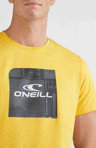 O'NEILL Koszulka funkcyjna 'Cube' w kolorze żółty