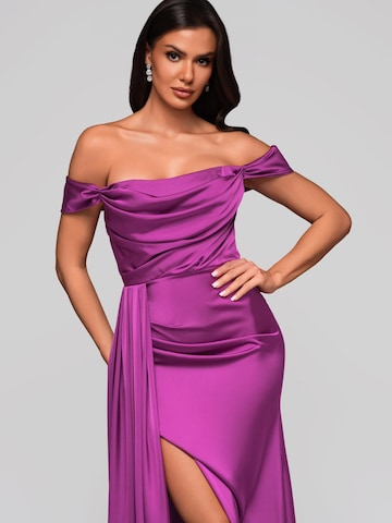 Ombre Evening dress in Purple