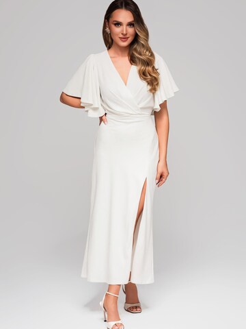 Ombre Evening dress in Beige