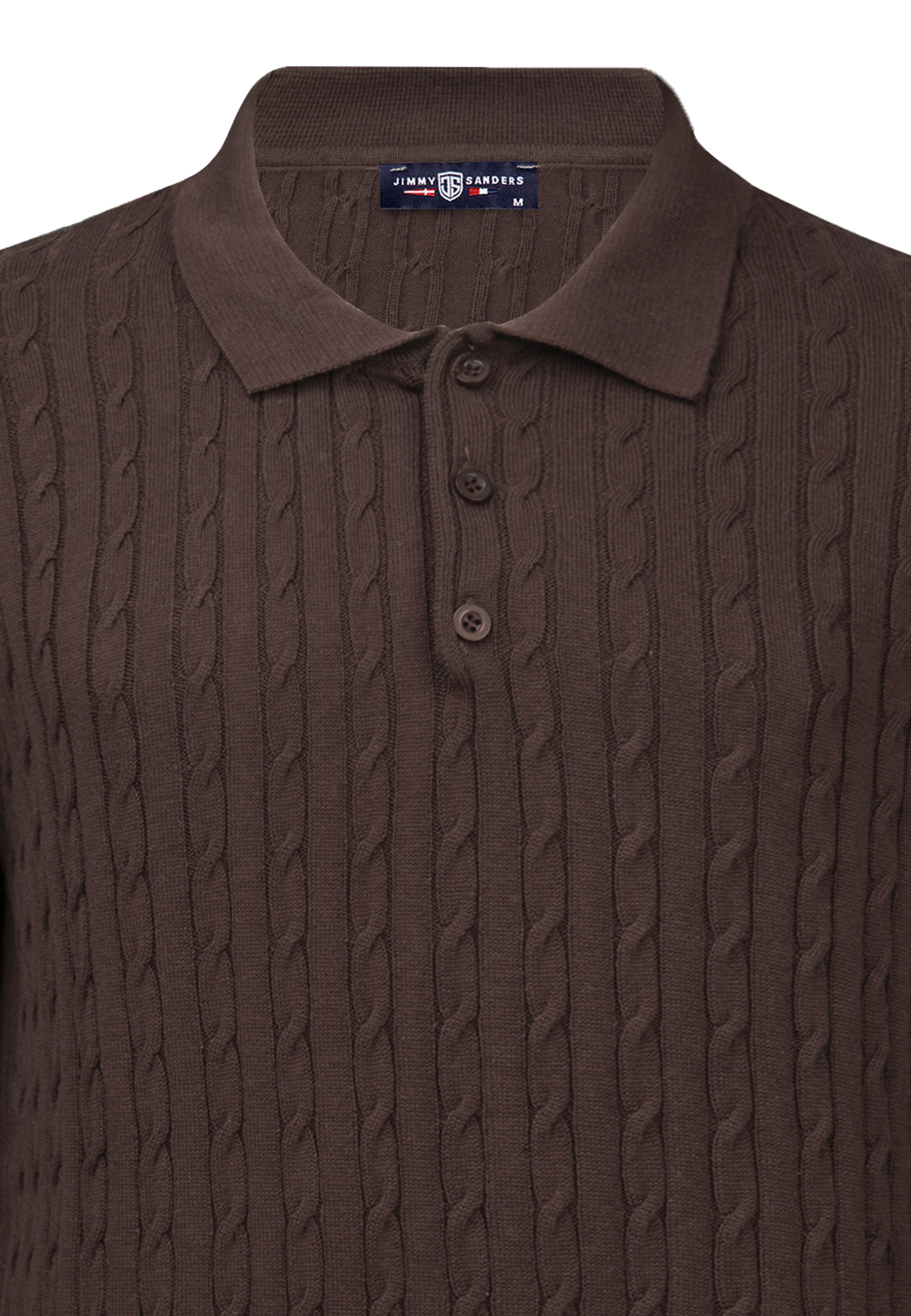 Jimmy Sanders Pullover i brun