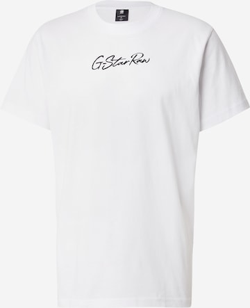 G-STARMajica 'Autograph' - bijela boja: prednji dio