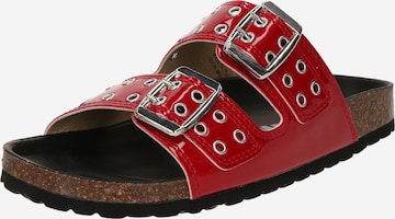 Zoccoletto 'MIAMI' di Bianco in rosso: frontale