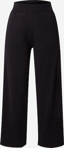 SELECTED Nohavice 'SLFHELLA' - Čierna: predná strana