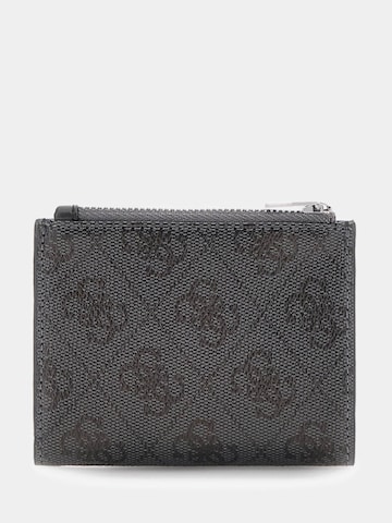 GUESS Портмоне 'MILANO BIFOLD TOP ZIP' в черно