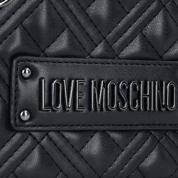 Borsa a spalla 'Quilted' di Love Moschino in nero