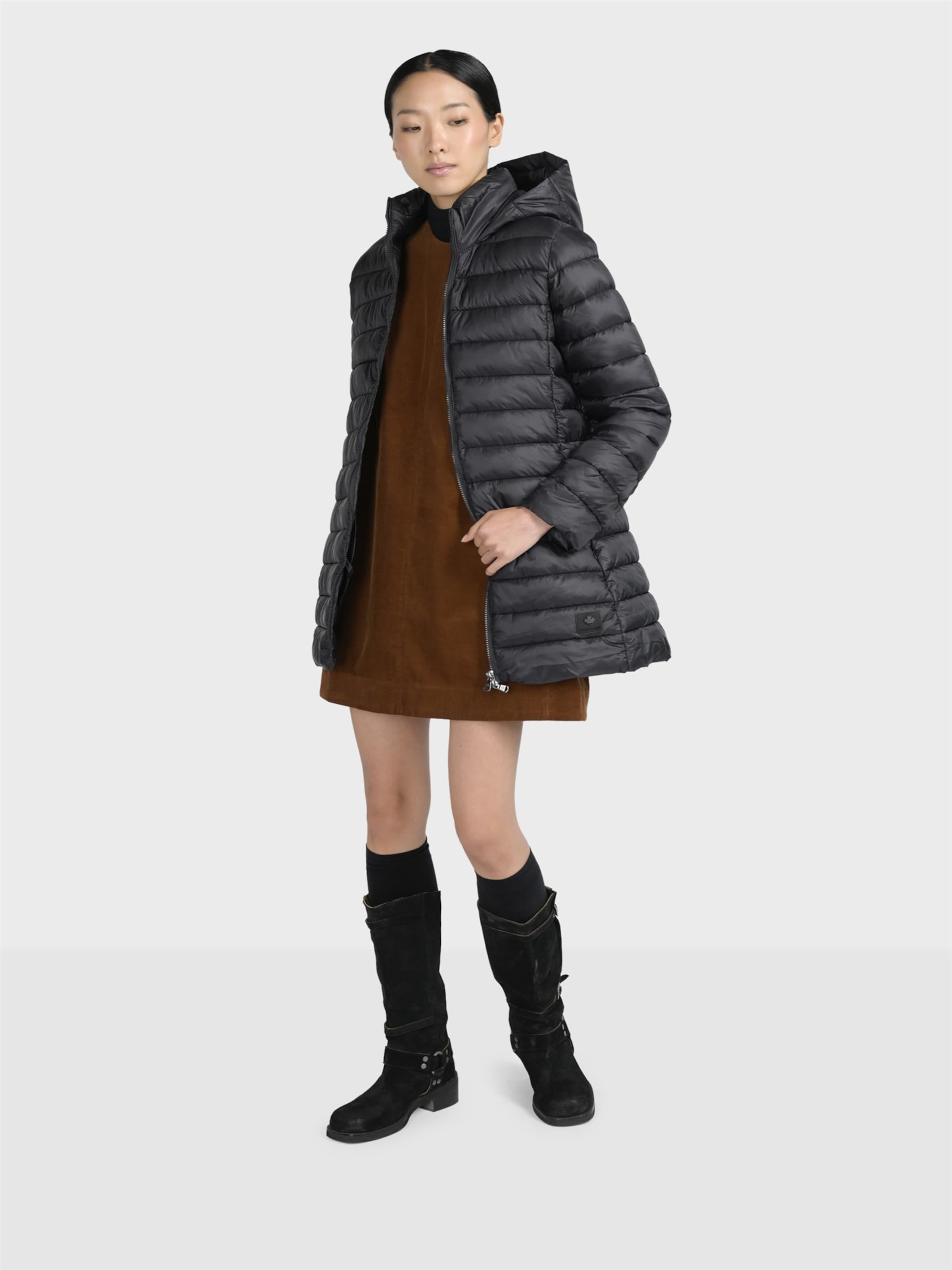 Canadian Classics Winter jacket 'Teslin' in Black: front