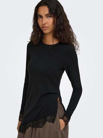 Haut 'ONLGLAMOUR' ONLY en noir
