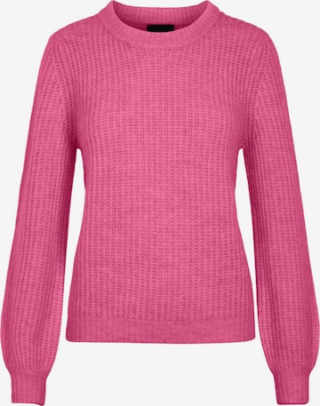PIECES Sweater in Pink: front