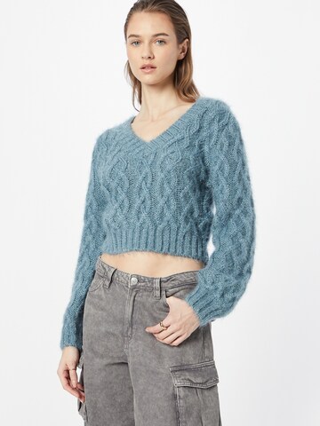 Tally Weijl Sweater in Blue: front