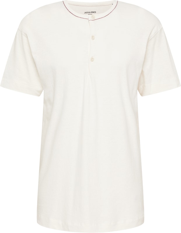 JACK & JONES T-Shirt 'BLUCONRAD' in Offwhite