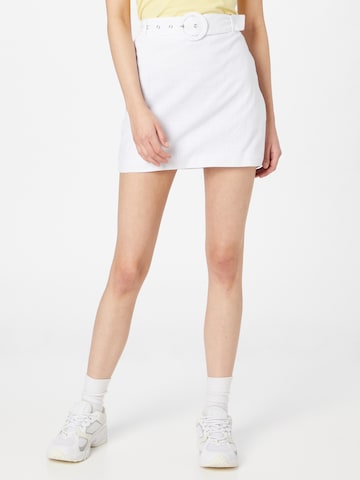 GLAMOROUS Skirt in White: front