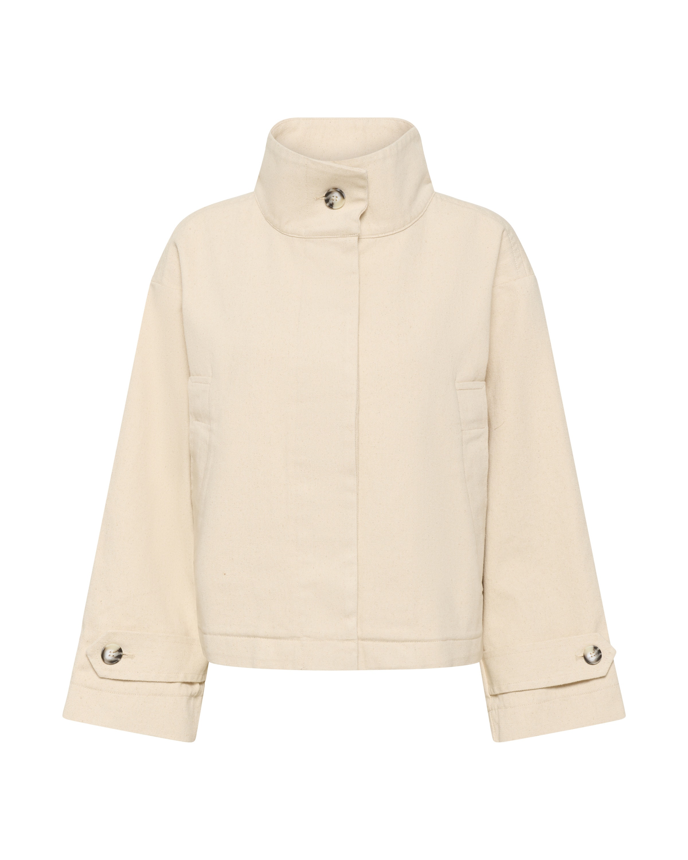 SOAKED IN LUXURY Tussenjas 'SLJannine' in Beige: voorkant