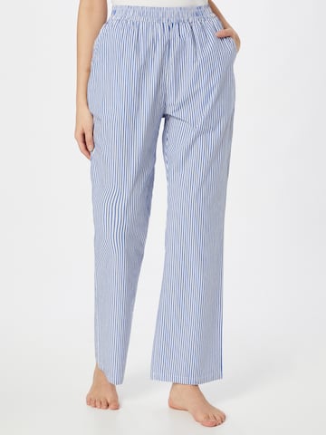 Lollys Laundry Loose fit Pants 'Ted' in Blue: front