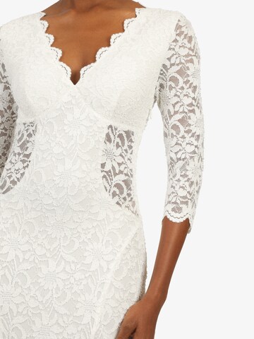 Robe de soirée Kraimod en blanc