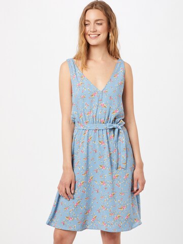 Robe d’été 'KRISTINA LAIA' VILA en bleu : devant