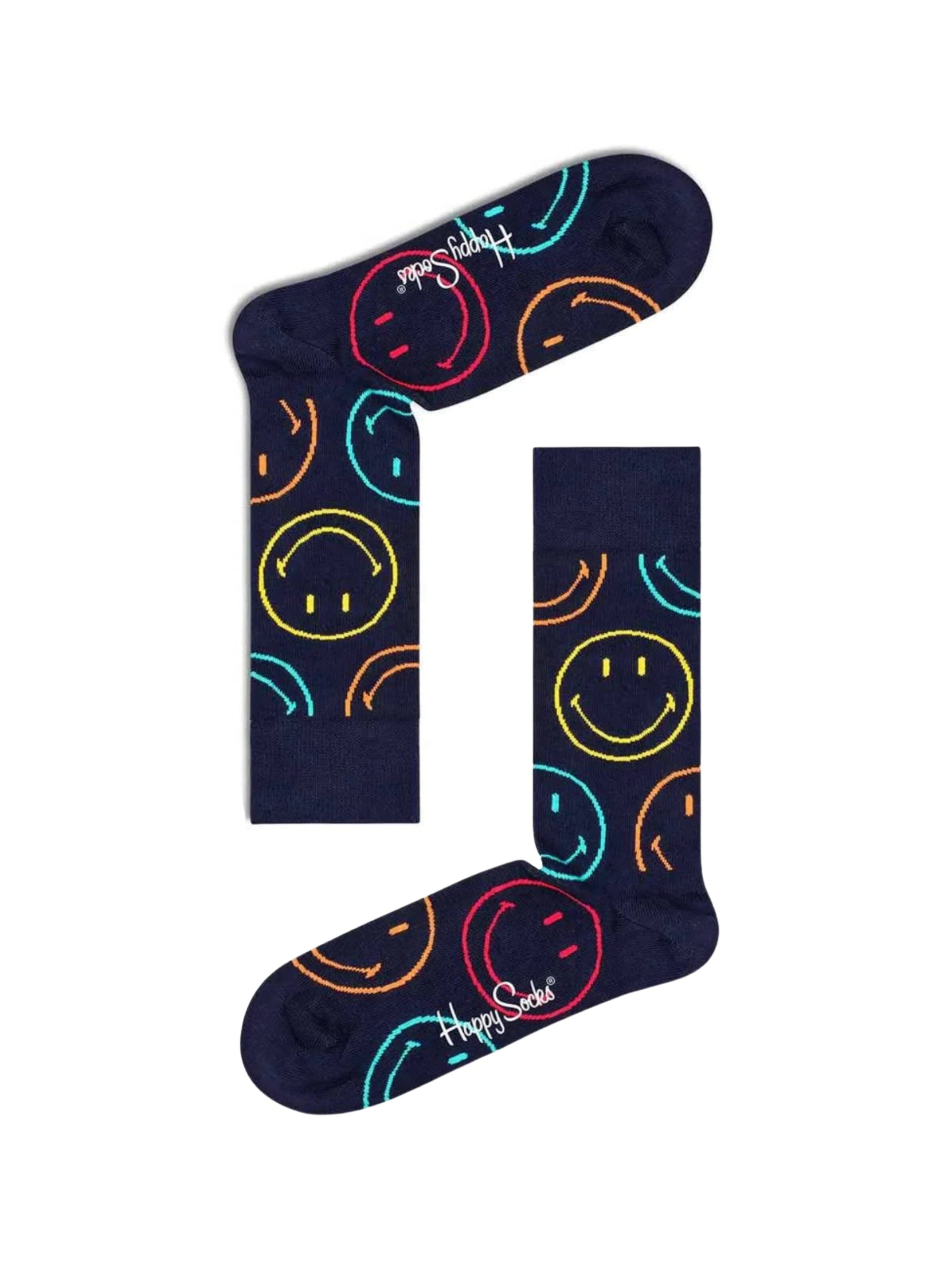 Happy Socks Socks '6er Pack - Smeily Socks Gift Set' in Mixed colors