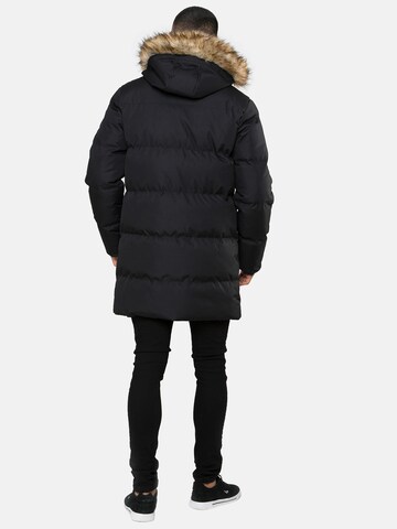 Threadbare Winter Jacket 'Renfield' in Black