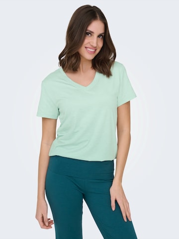 Maglia funzionale 'ONPCORE' di ONLY PLAY in verde: frontale