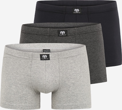 CECEBA Boxers en gris / anthracite / gris foncé, Vue avec produit