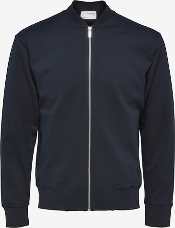 SELECTED HOMME Sweatjacke in Blau: predná strana