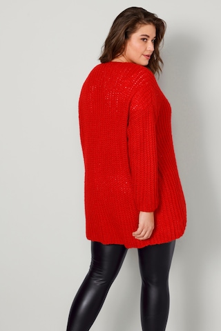 Angel of Style Sweater in Red