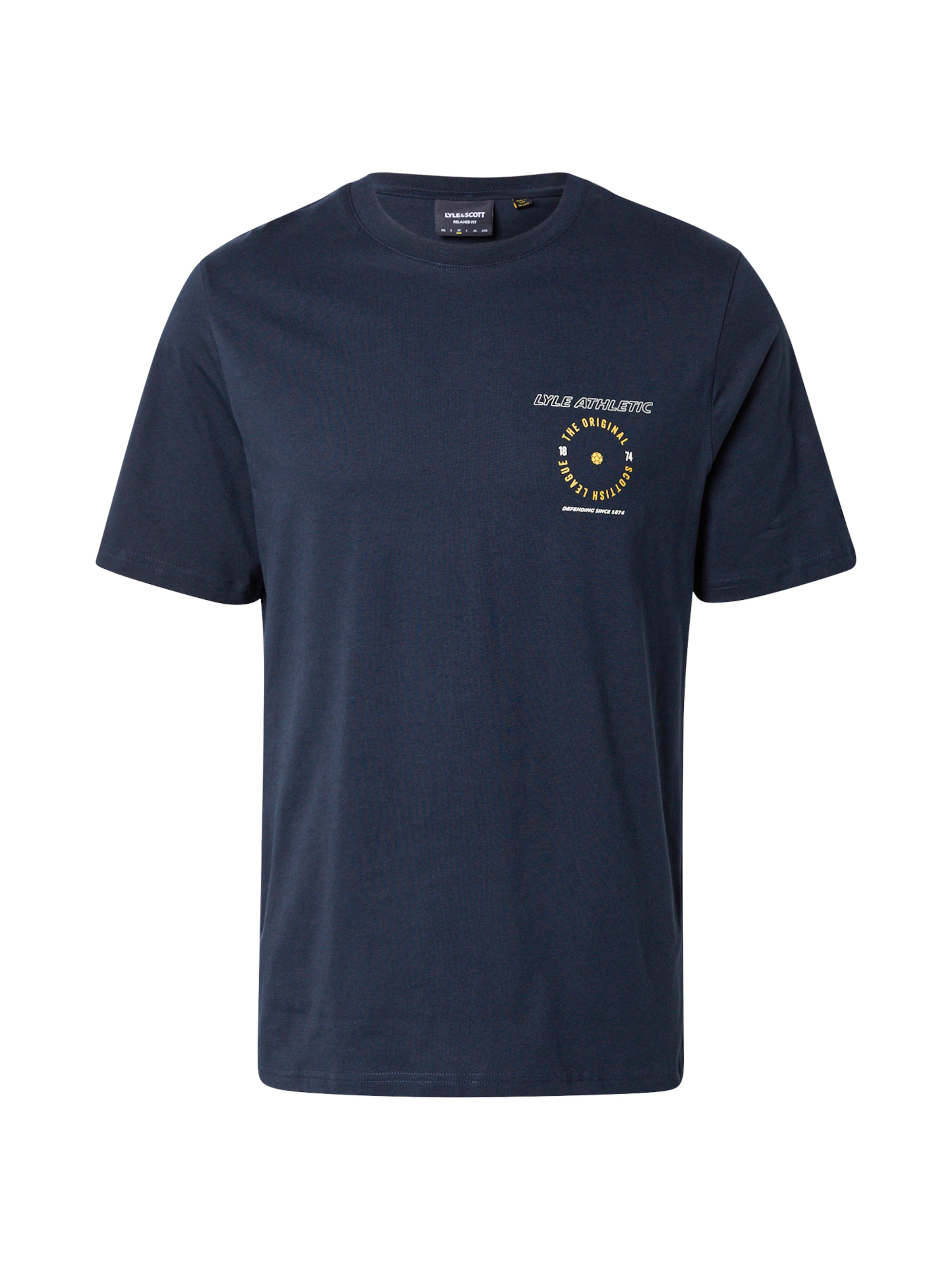 Lyle & Scott Särk 'Lyle Athletic', värv sinine: eest vaates