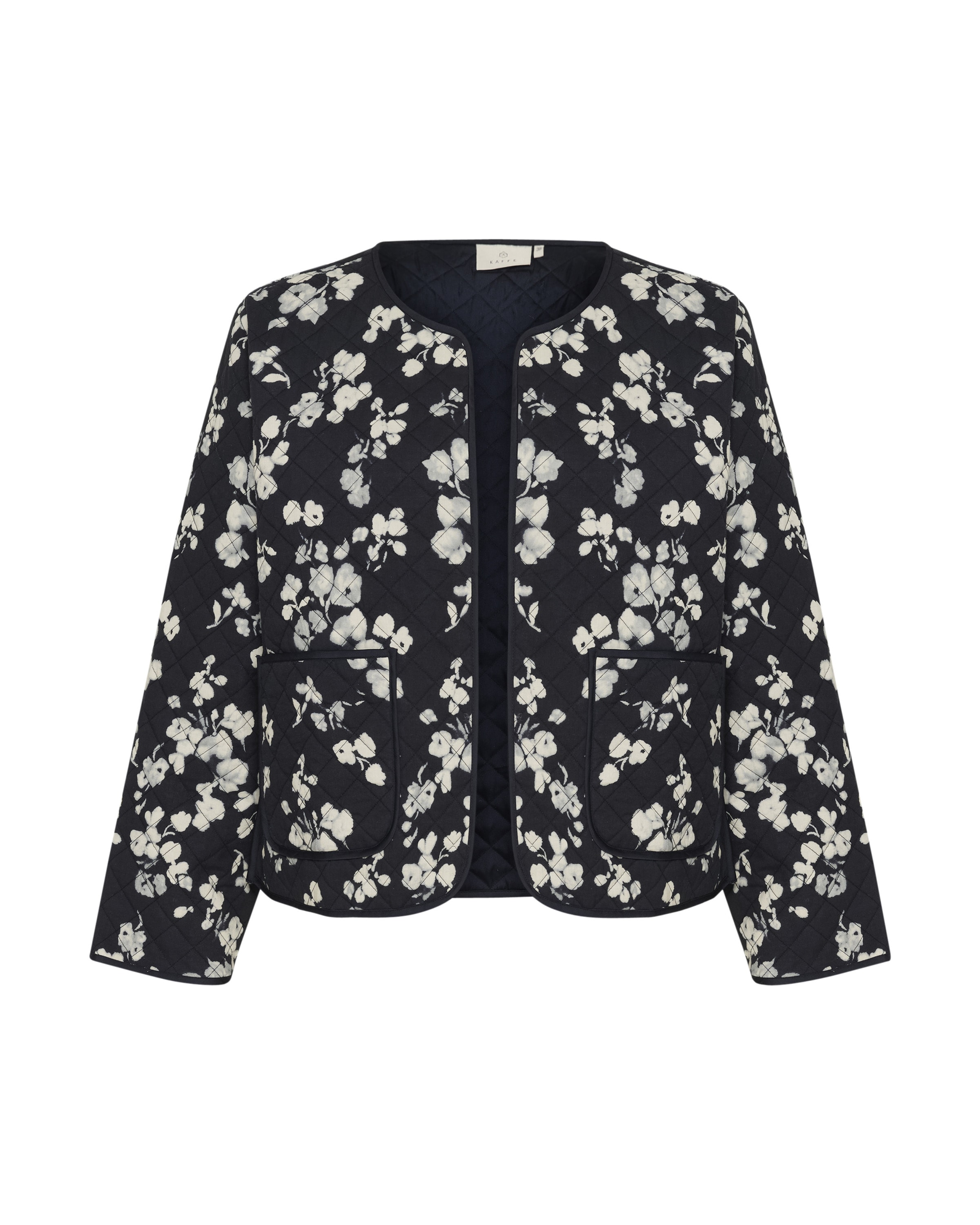 Kaffe Jacke 'valia' in Blau: Vorderseite