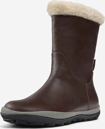 CAMPER Ankle Boots in Brown: front