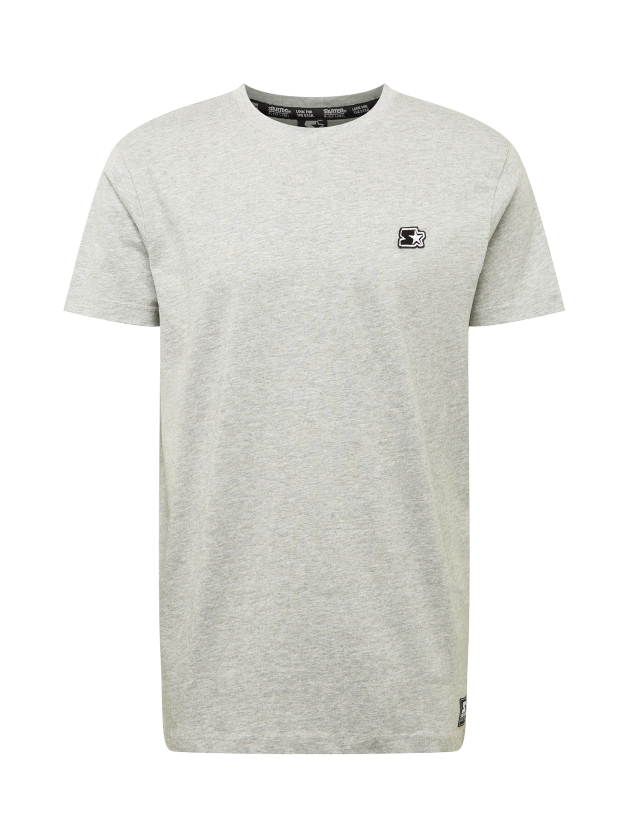 T-Shirt 'Essential' Starter Black Label en gris : devant