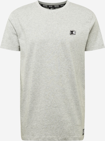 T-Shirt 'Essential' Starter Black Label en gris : devant