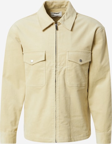 ABOUT YOU x Alvaro Soler Between-Season Jacket 'Matteo' in Beige: front