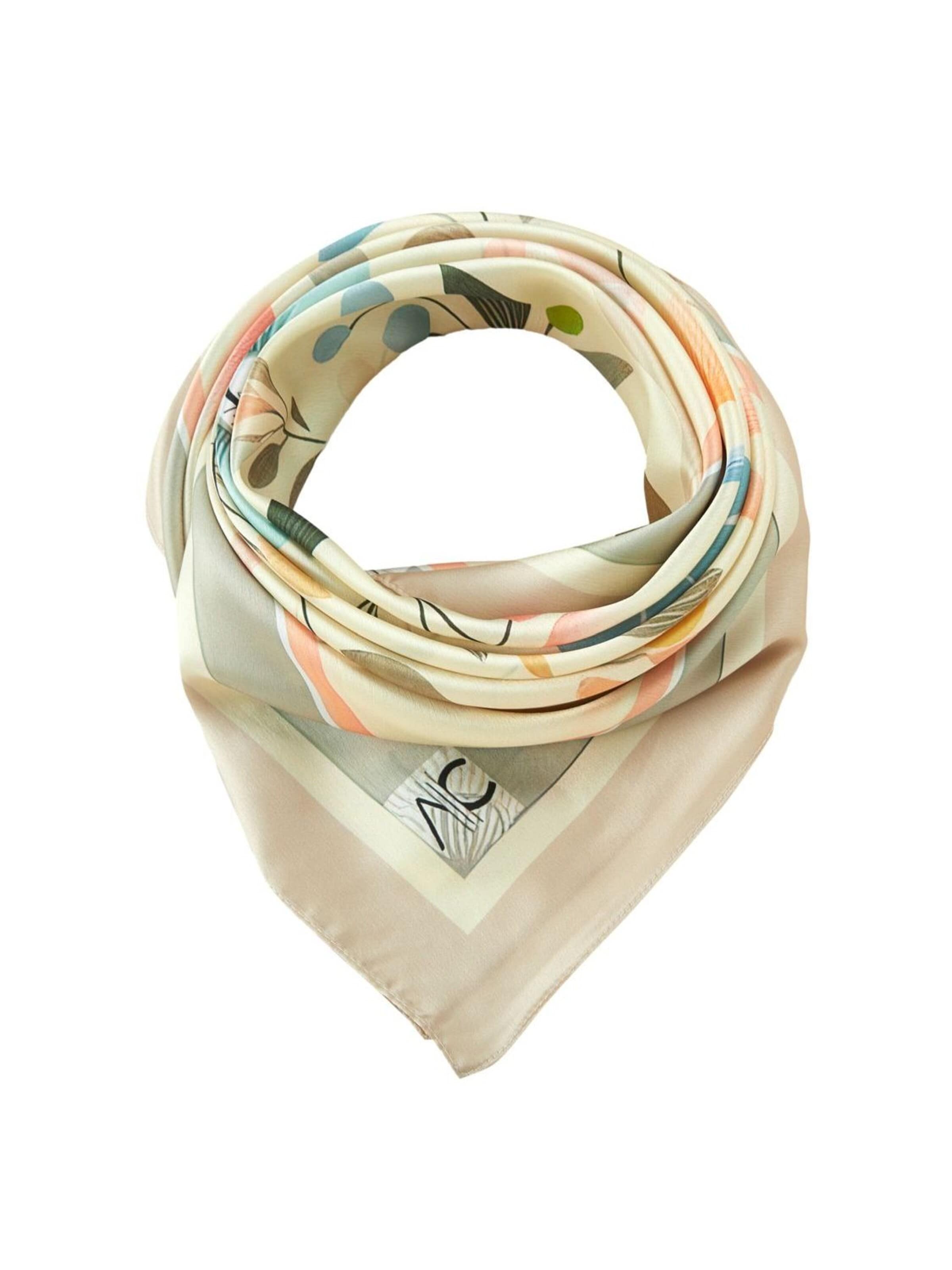 alberto cabale Scarf 'Nature Zoé' in Orange