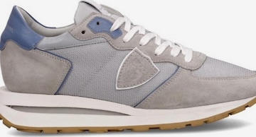 Philippe Model - Zapatos con cordón en azul: frente