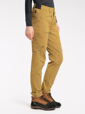 Haglöfs Regular Outdoor Pants 'Rugged Flex' in Brown