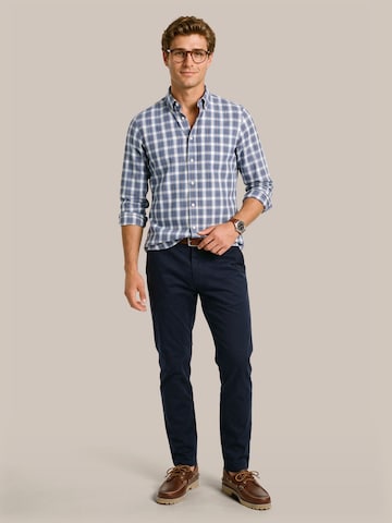 Steppin' out Regular fit Button Up Shirt in Blue