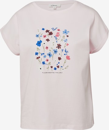 T-shirt s.Oliver en rose : devant